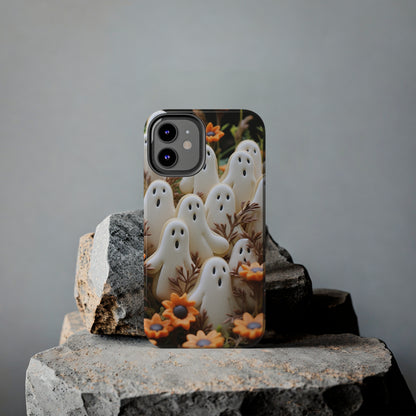 Sweet Spook: Cute Halloween Cookie Ghost | Adorable & Festive Accessory for iPhone Models 11 through 14 Pro Max