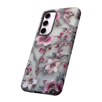 Coquette Aesthetic Floral Art iPhone 12 Case