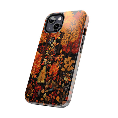 Forest Embroidered Style Phone Case