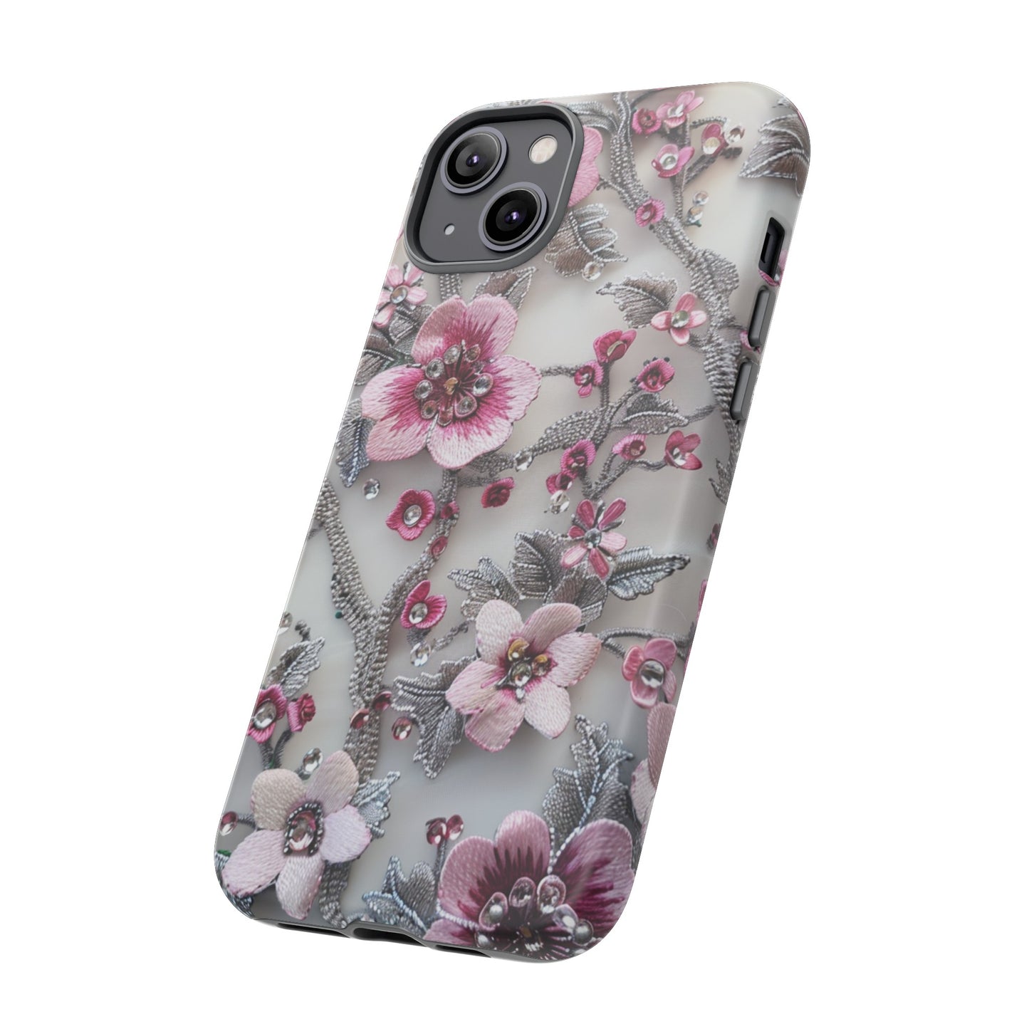 Coquette Aesthetic Floral Art iPhone 12 Case