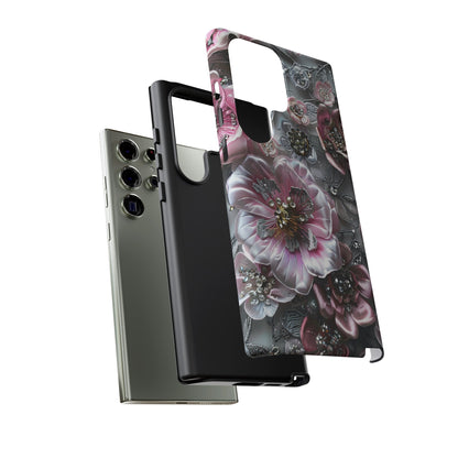 Coquette Aesthetic Floral Art iPhone 15 Case