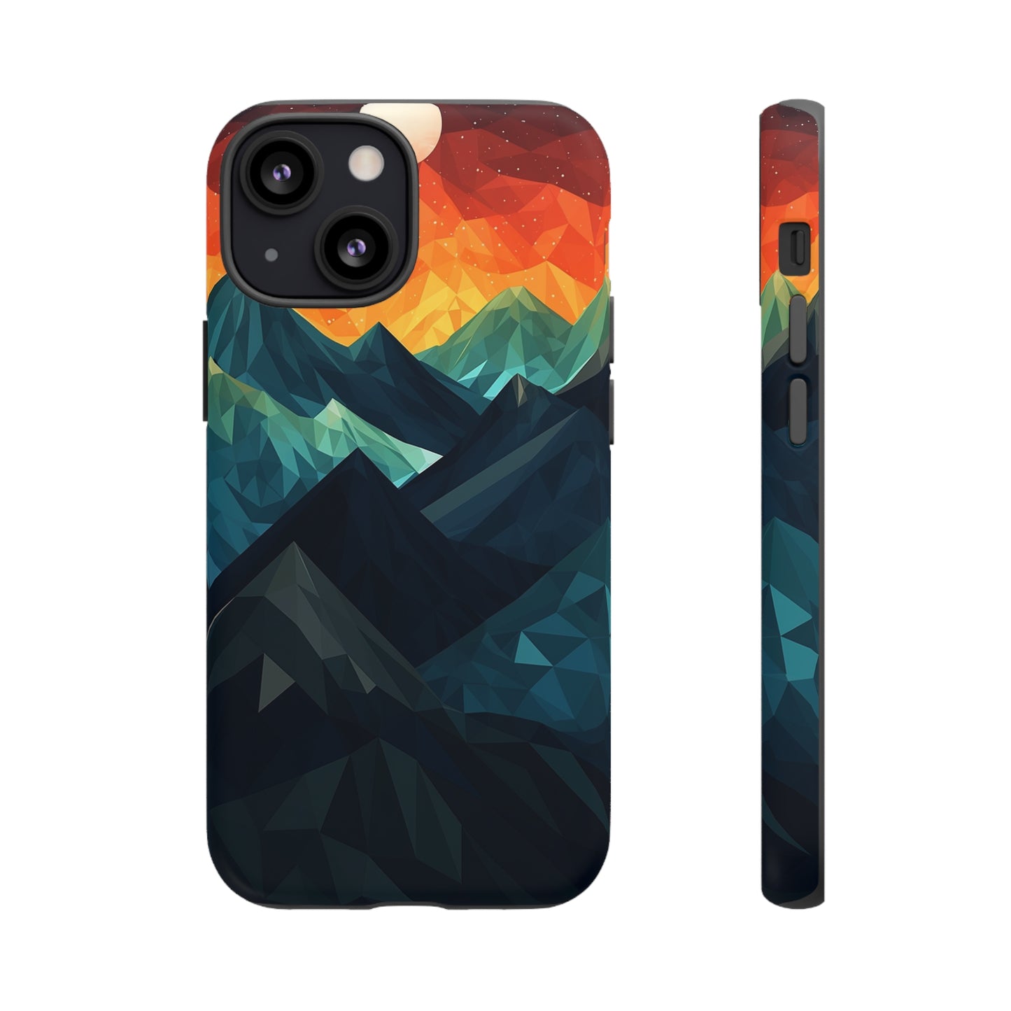 Mountain Abstract Tough Case | Embrace Nature's Beauty with a Durable Phone Case