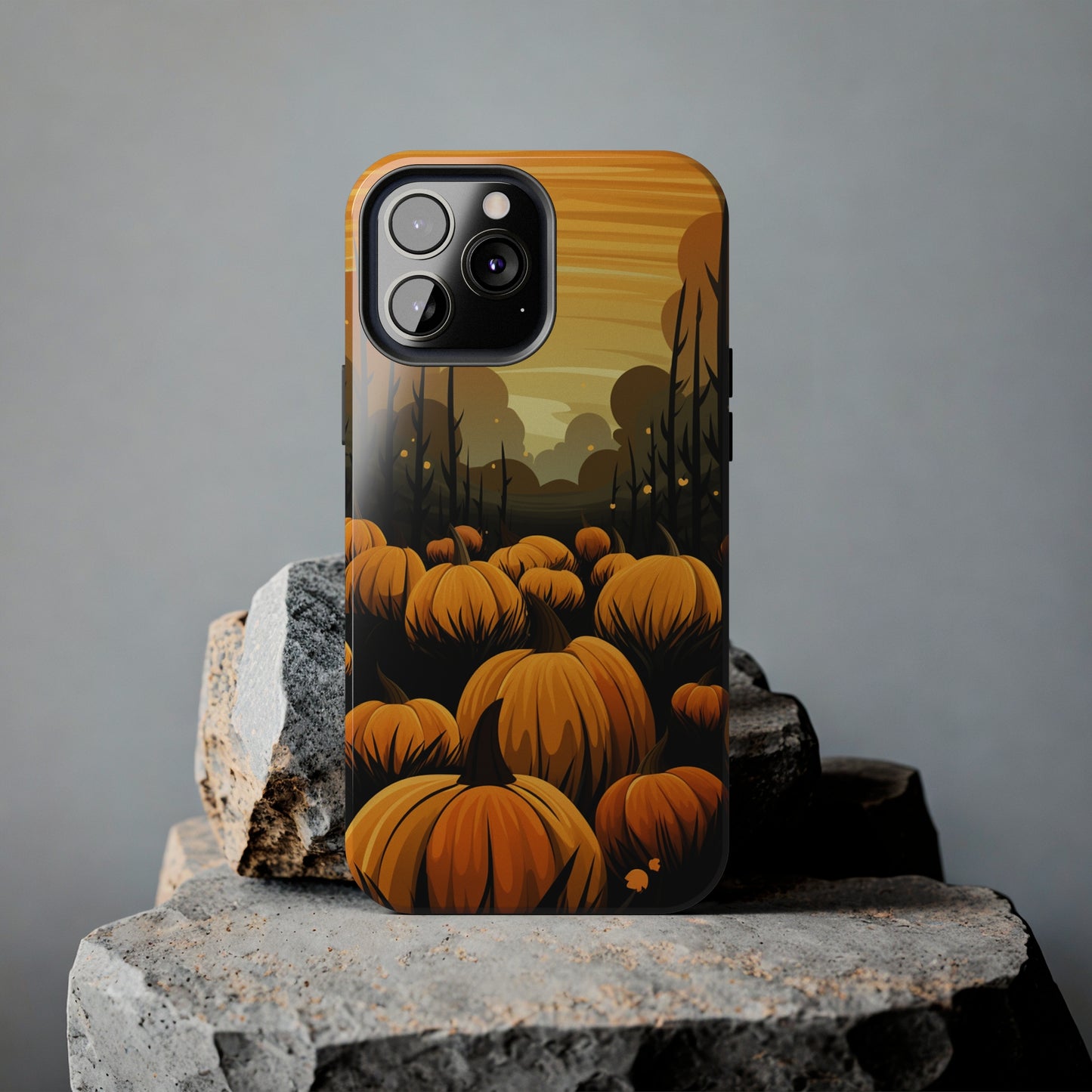 Halloween Fall Pumpkins iPhone Case | Embrace the Spooky Autumn Vibes