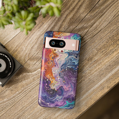 Trippy Psychedelic Color Waves Phone Case