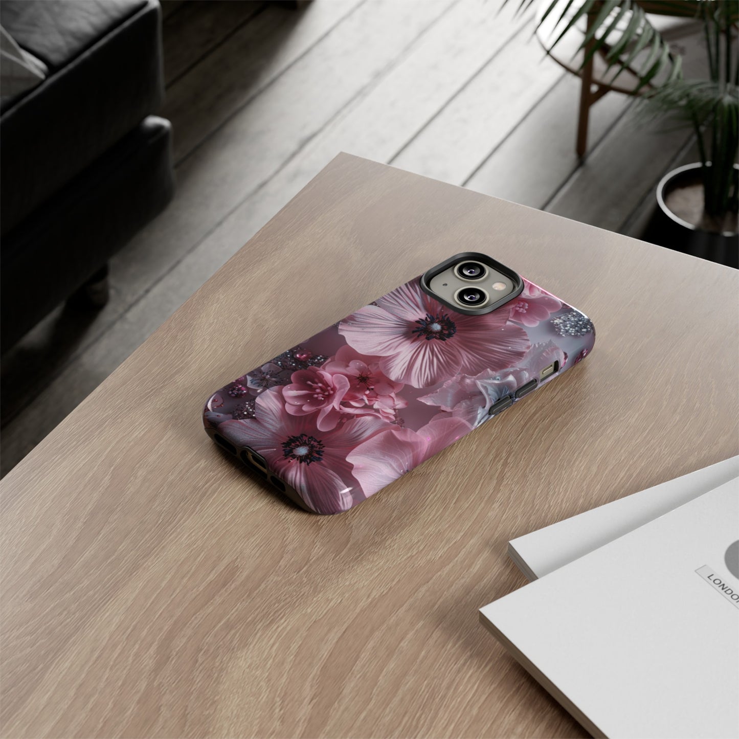 Coquette Aesthetic Floral iPhone 13 Case