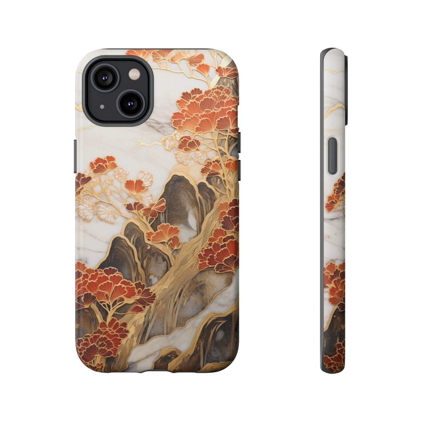 Chiyogami Floral Tough iPhone Case Galaxy S23 S22 S21 S20 Plus Ultra | Iphone 14 13 12 11 8 Pro Max Mini | Pixel 7 6 Pro 5 | Japanese Boho