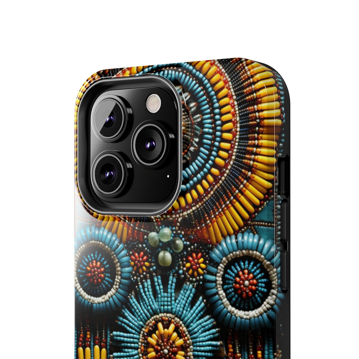 Native American Beadwork iPhone Case | Crafted Elegance with Cultural Heritage