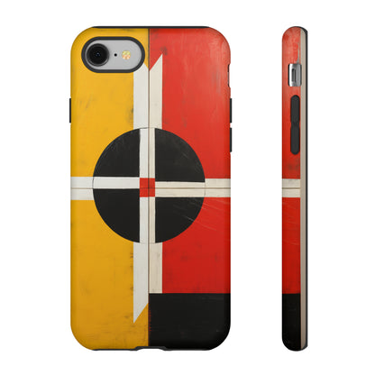 Medicine Wheel Indian Pixel Phone Case 