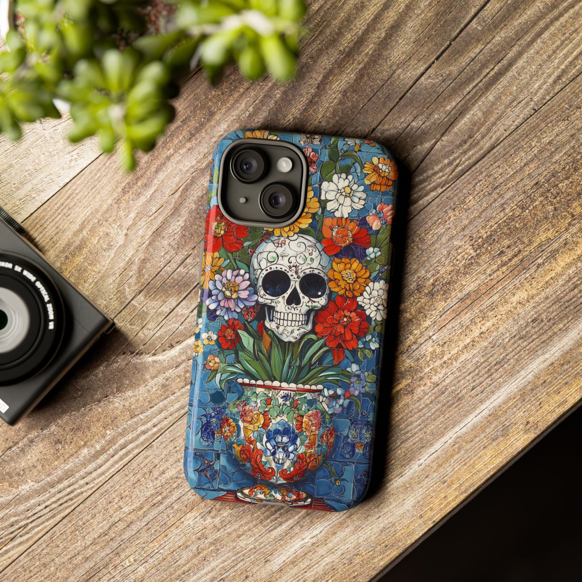 Mexican tile phone case for iPhone 15