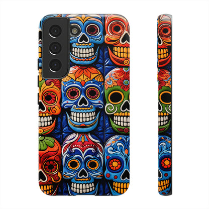 Day of the Dead Mexican Talavera Tile