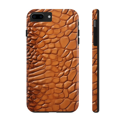 Faux Alligator Skin Textured look and style iPhone Case