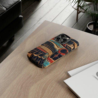 Native American Northwest Tribal Totem Phone Case