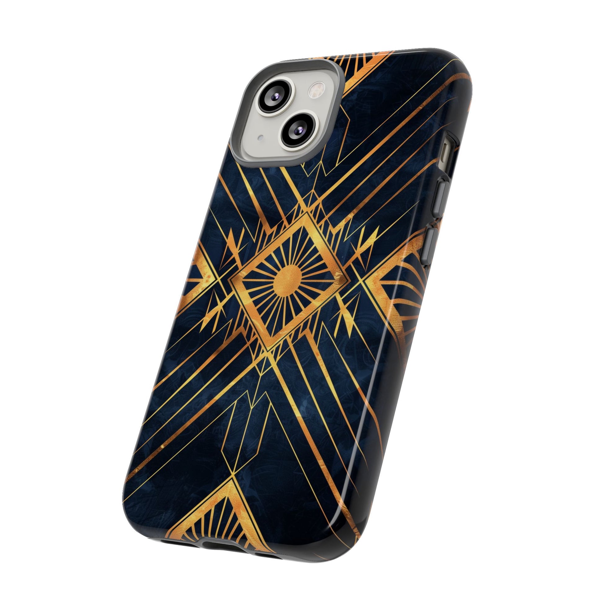 1920s Art Deco aesthetic phone case design