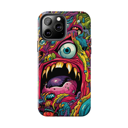 Psychedelic Dive: Monsters in the Mind & Mysteries Under the Bed | iPhone Tough Case