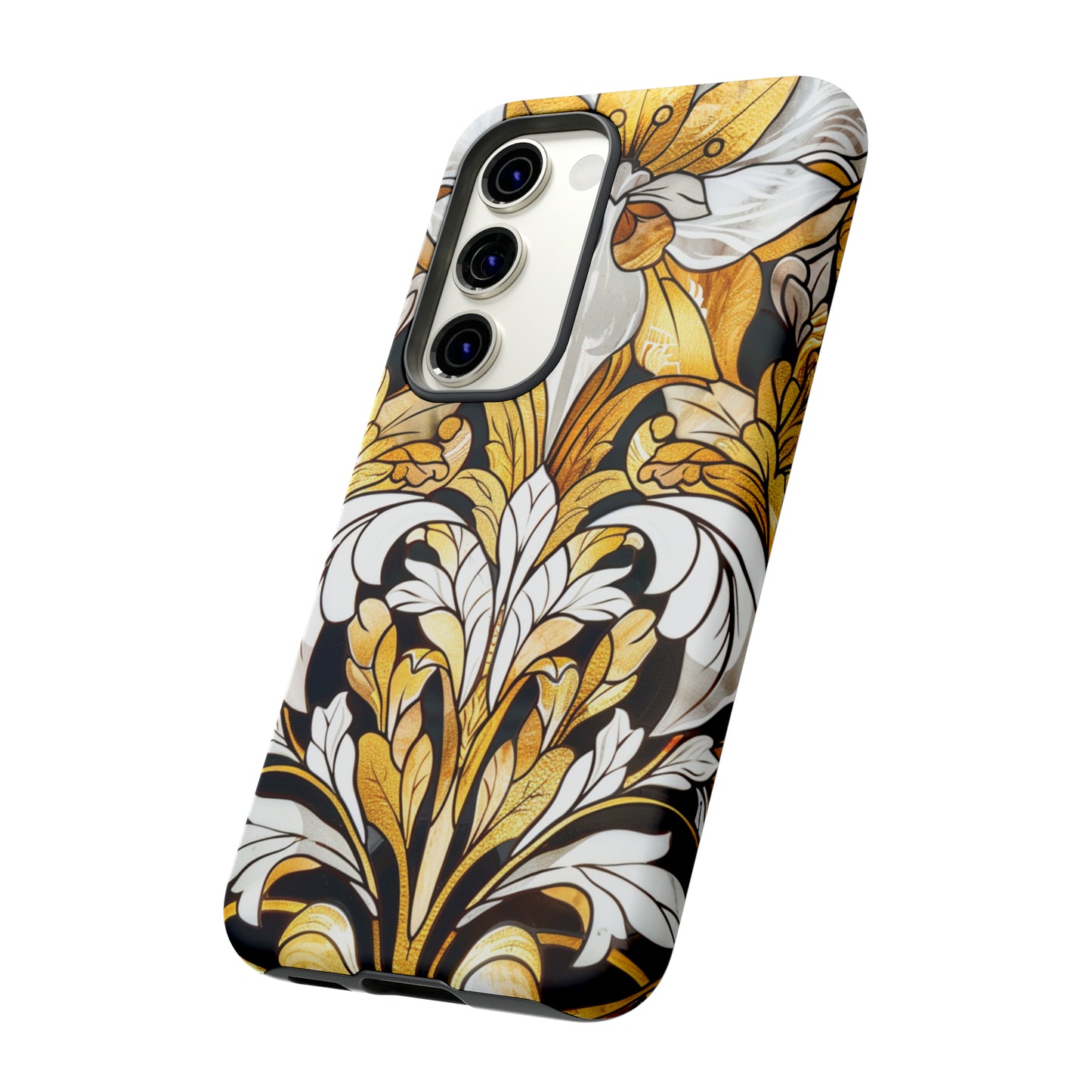 Art Deco Stained Glass floral Phone Case