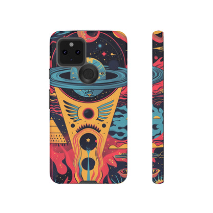 Cosmic Journey Space and Time Phone Case