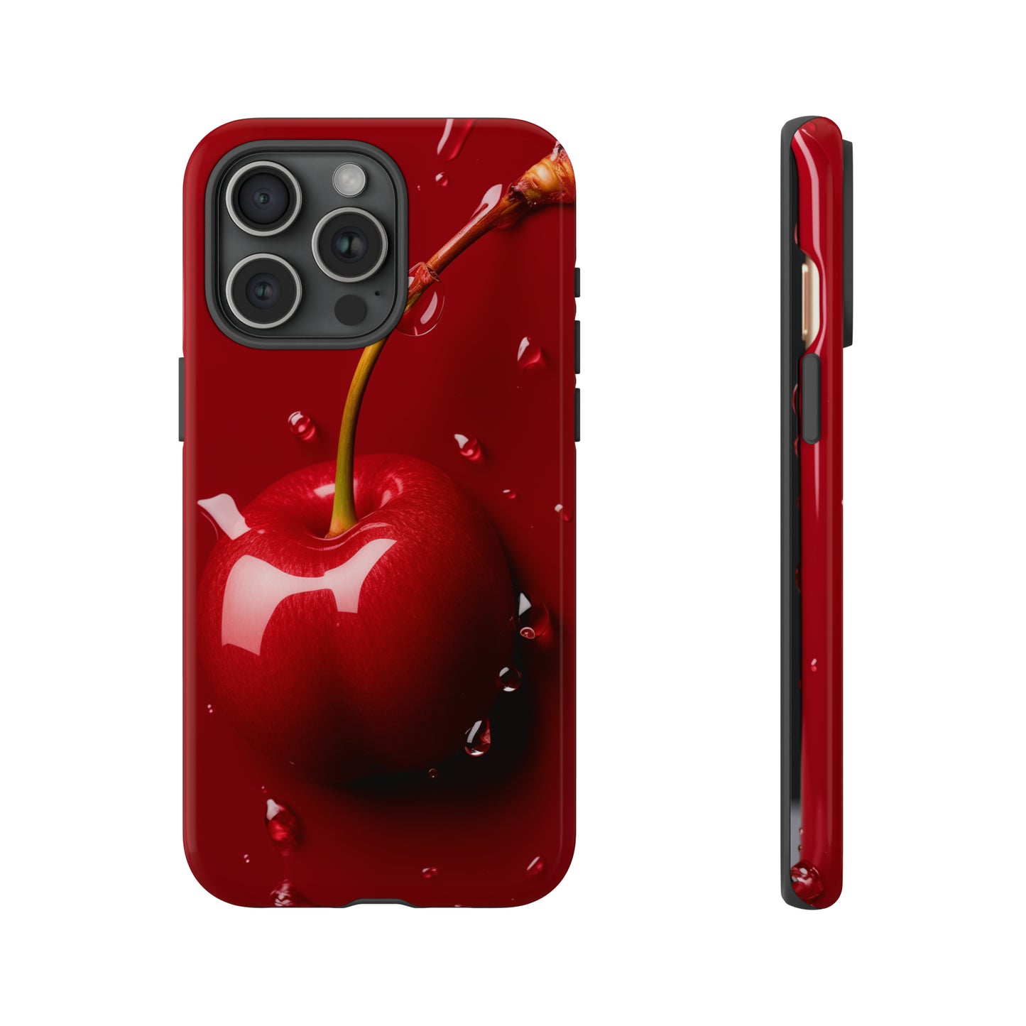 Unique Cherry Bomb Design Phone Case