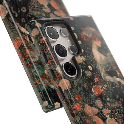 Art Nouveau French Floral Beauty Painting Phone Case