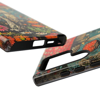 Trippy Magic Mushroom Retro Art Phone Case