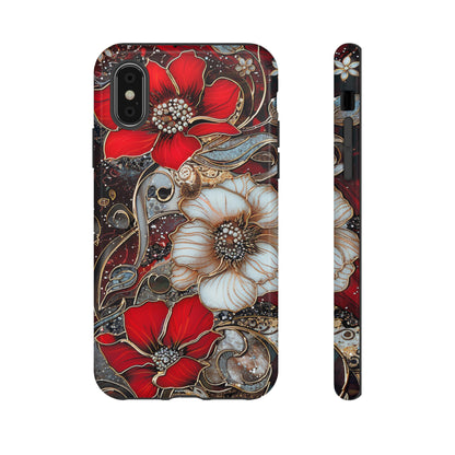 Stained Glass Floral Paisley Explosion Phone Case