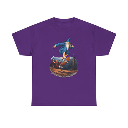 Wizard Skateboarding Fantasy T Shirt Magical Street Style Tee