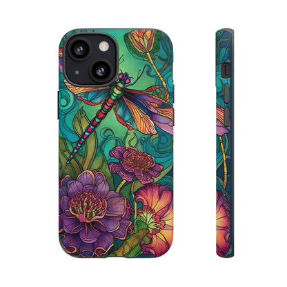 Art Nouveau Dragonfly - A Timeless Symbol of Elegance for Google Pixel, iPhone, and Samsung Cases