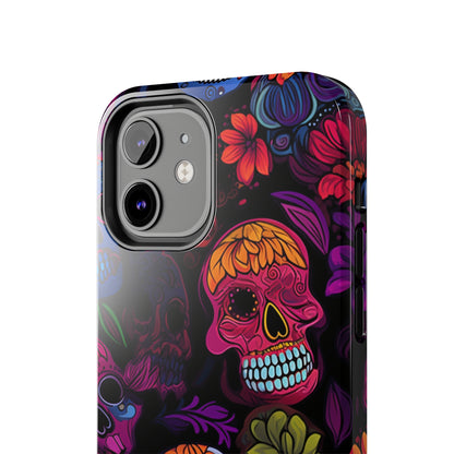 Sugar Skull iPhone Case | Day of the Dead Inspired Design for Halloween