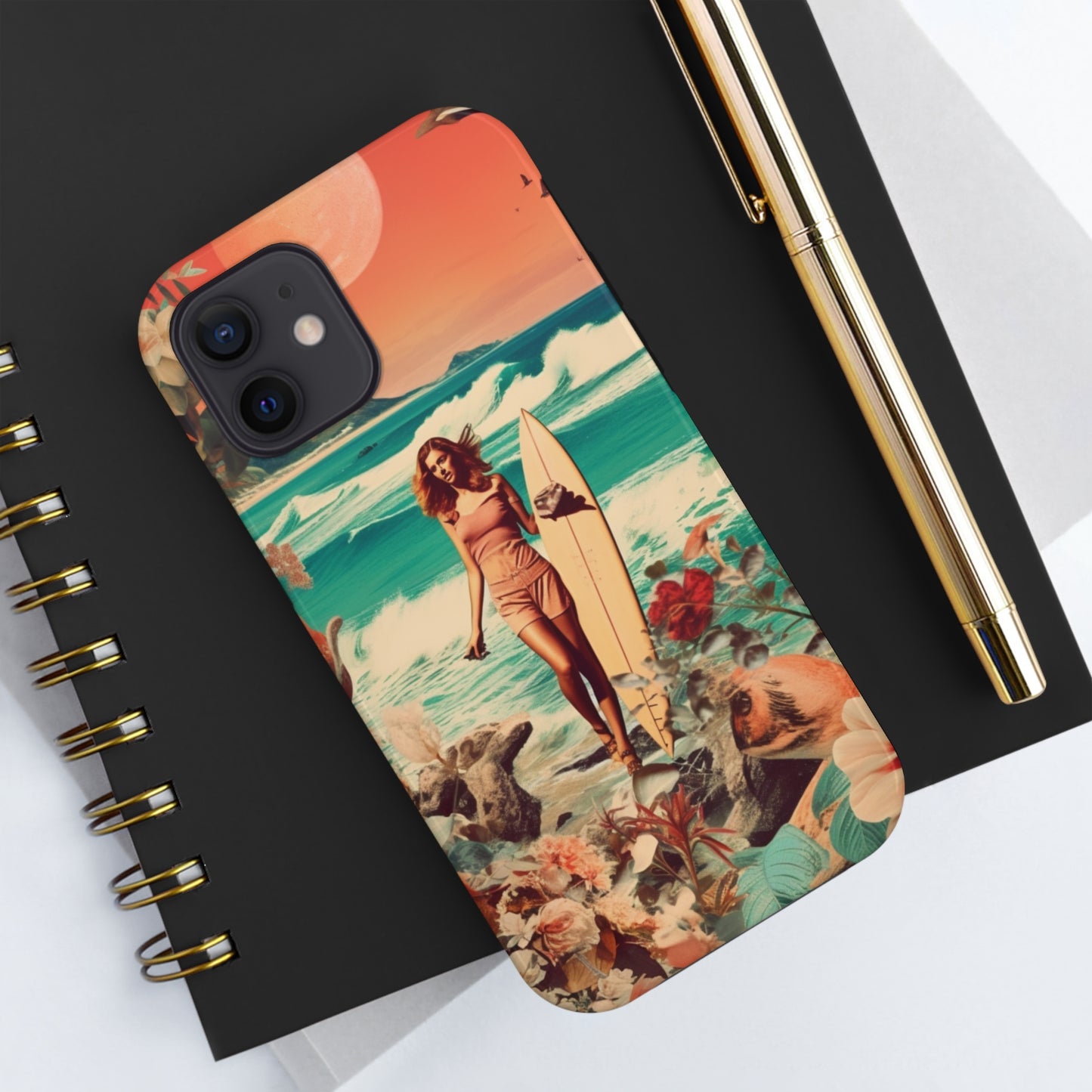 Summertime Beach Time iPhone Tough Case | Embrace the Coastal Vibe with Reliable Protection