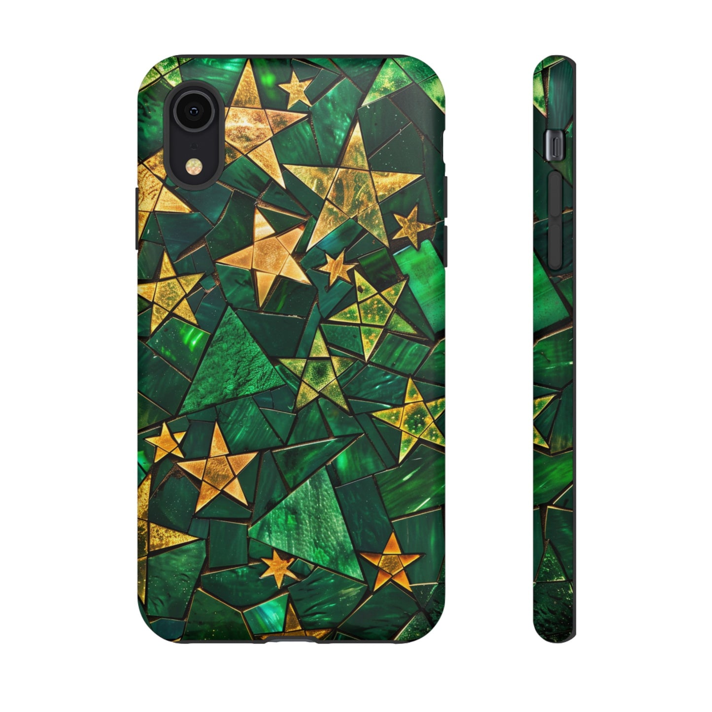 Green Celestial Stained Glass Mosaic Phone Case