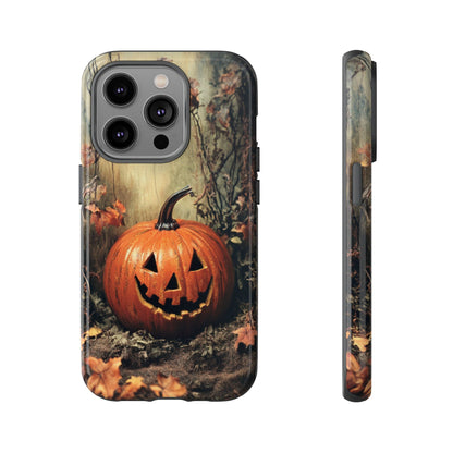 Vintage Style Halloween Jack-o'-Lantern Phone Cover