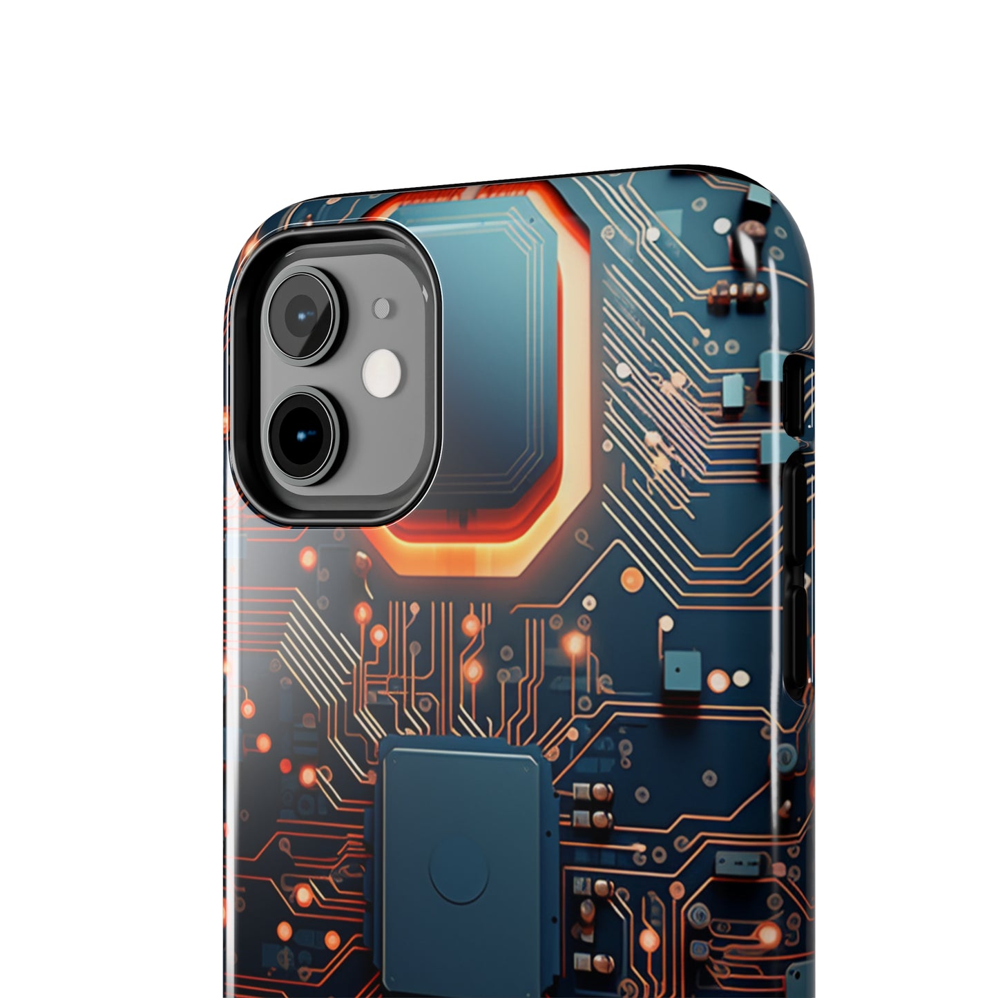 Neon Nexus: Cyberpunk Circuit Board | Futuristic Tech-Inspired iPhone Case