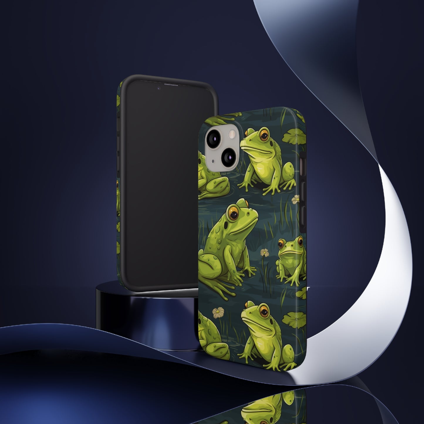 Frogs Tough iPhone Case | Embrace The Reptile Green Style and Reliable Protection