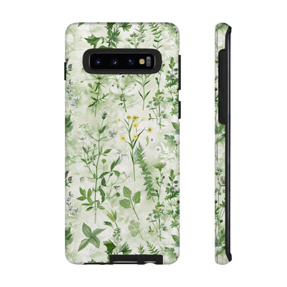 Floral Sage Green Wildflower Phone Case
