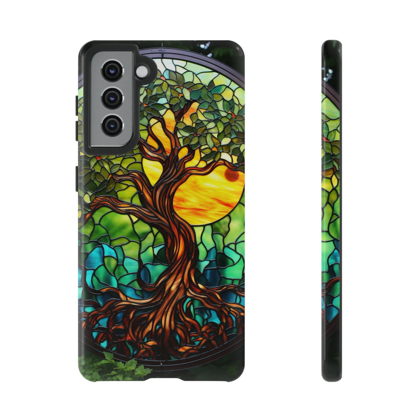 Stained Glass Mosaic Tile Phone Case