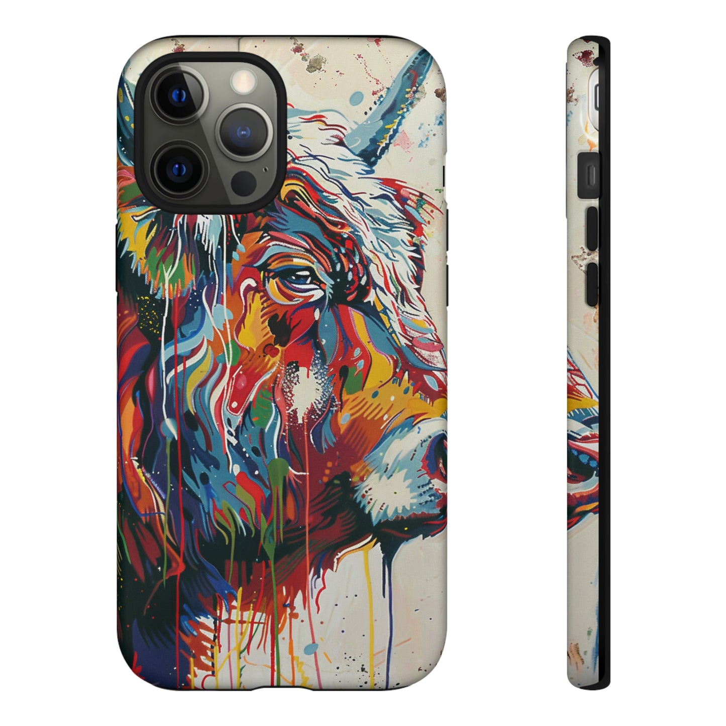 Whole Lotta Bull Abstract Phone Case