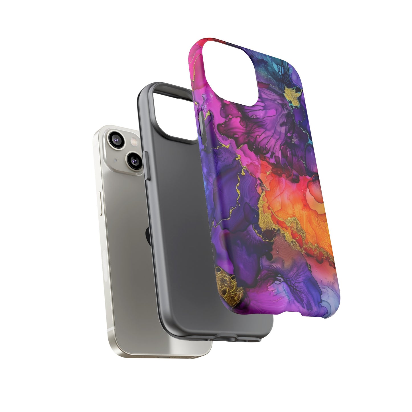 Floral Color Explosion iPhone 12 Case