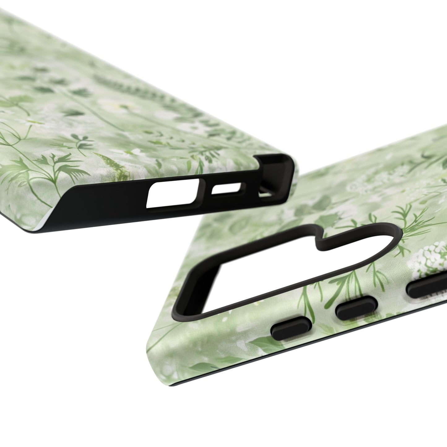 Floral Sage Green Wildflower Phone Case