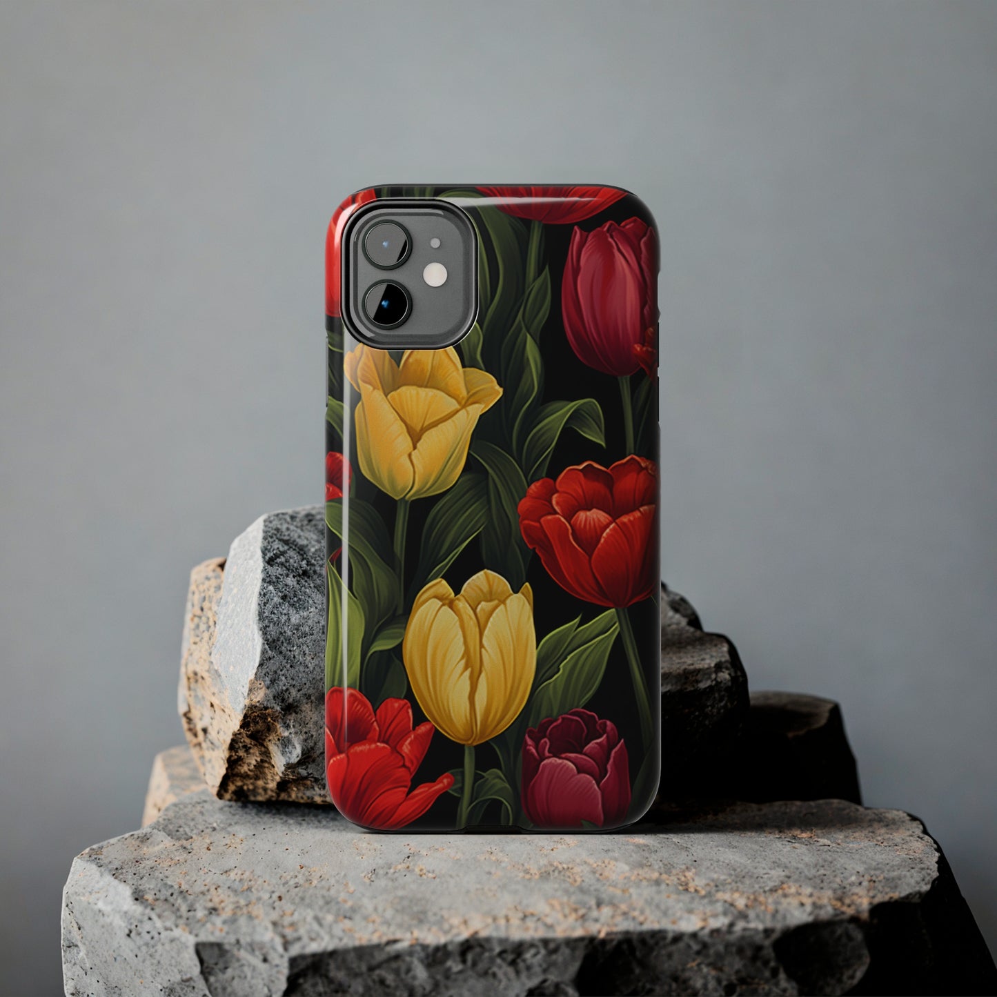 Tulip Floral Aesthetic iPhone Case | Embrace the Beauty of Nature in Full Bloom