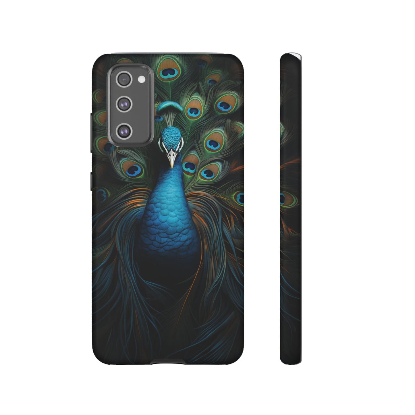 Peacock Feathers iPhone Case - A Timeless Symbol of Elegance for Google Pixel, iPhone, and Samsung Cases