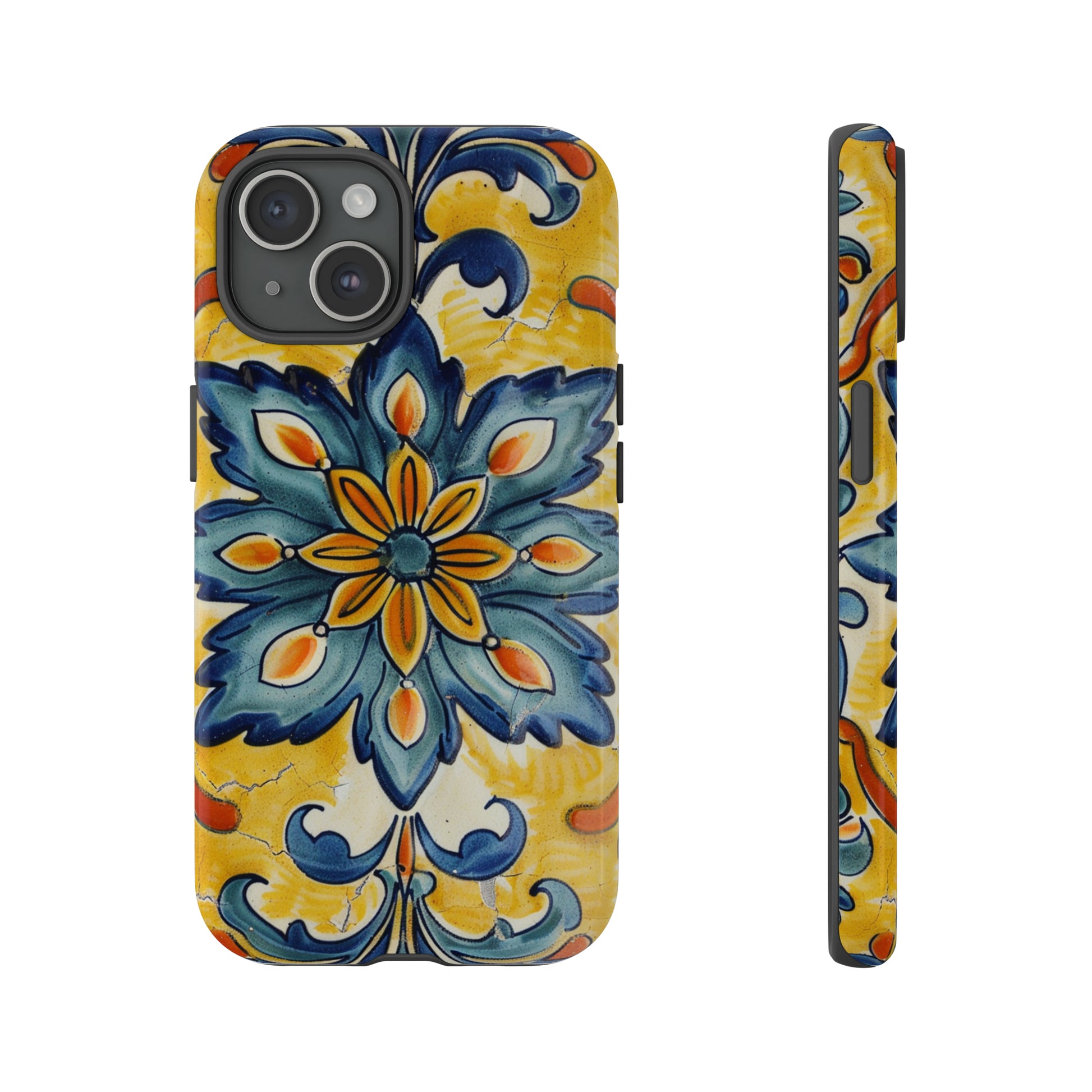 Portuguese Tile Phone Case for iPhone 15