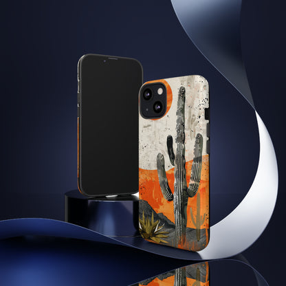 Desert Cactus Western iPhone Case