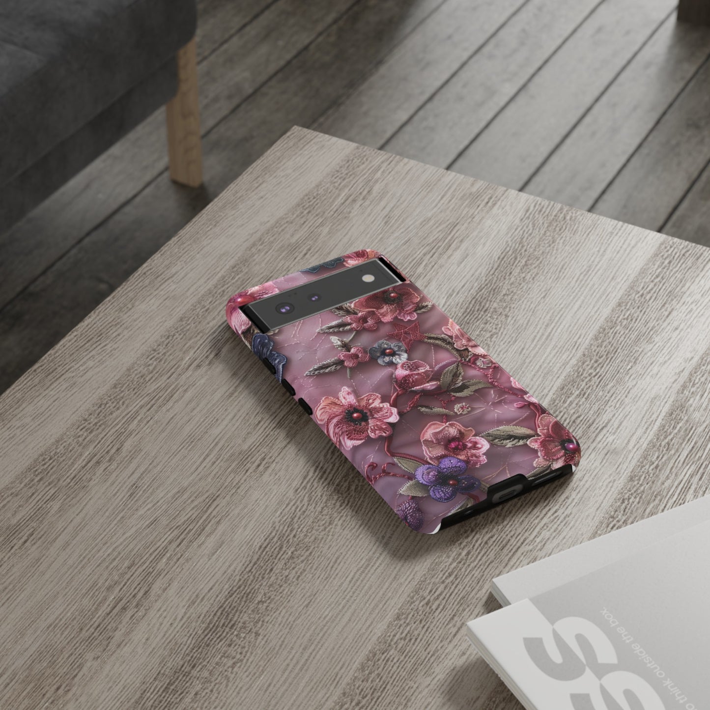 Coquette Aesthetic Floral Art Phone Case