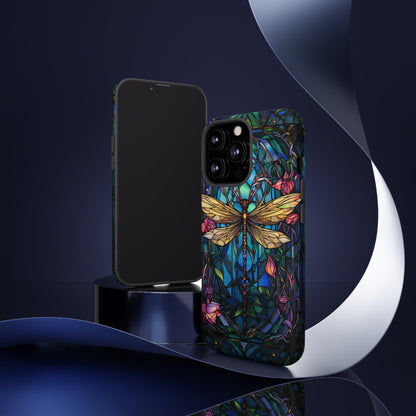 Art Nouveau Dragonfly - A Timeless Symbol of Elegance for Google Pixel, iPhone, and Samsung Cases