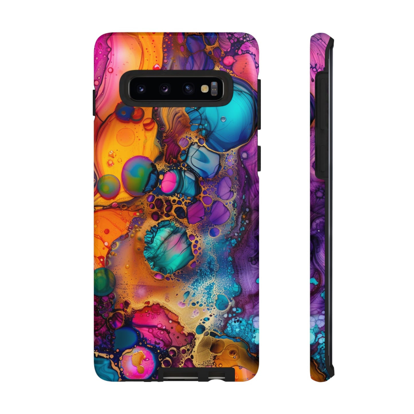 Google Pixel cases with psychedelic art