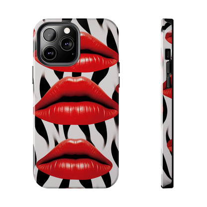 Kiss Lips iPhone Case | Expressive and Playful Design for iPhone 11, 12, 13, 14