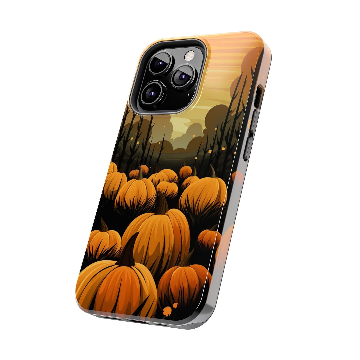 Halloween Fall Pumpkins iPhone Case | Embrace the Spooky Autumn Vibes