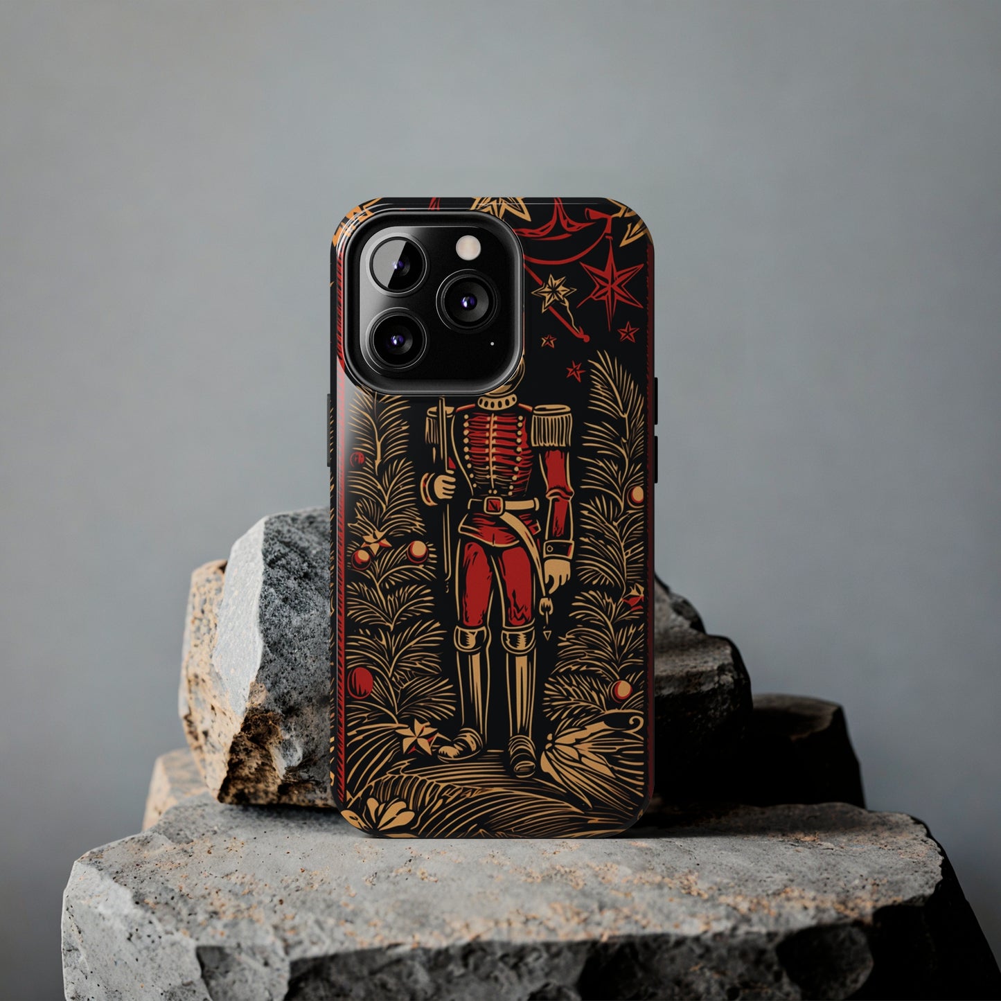 Guardian of Yuletides Past: Vintage Christmas Toy Soldier | Tough iPhone Case