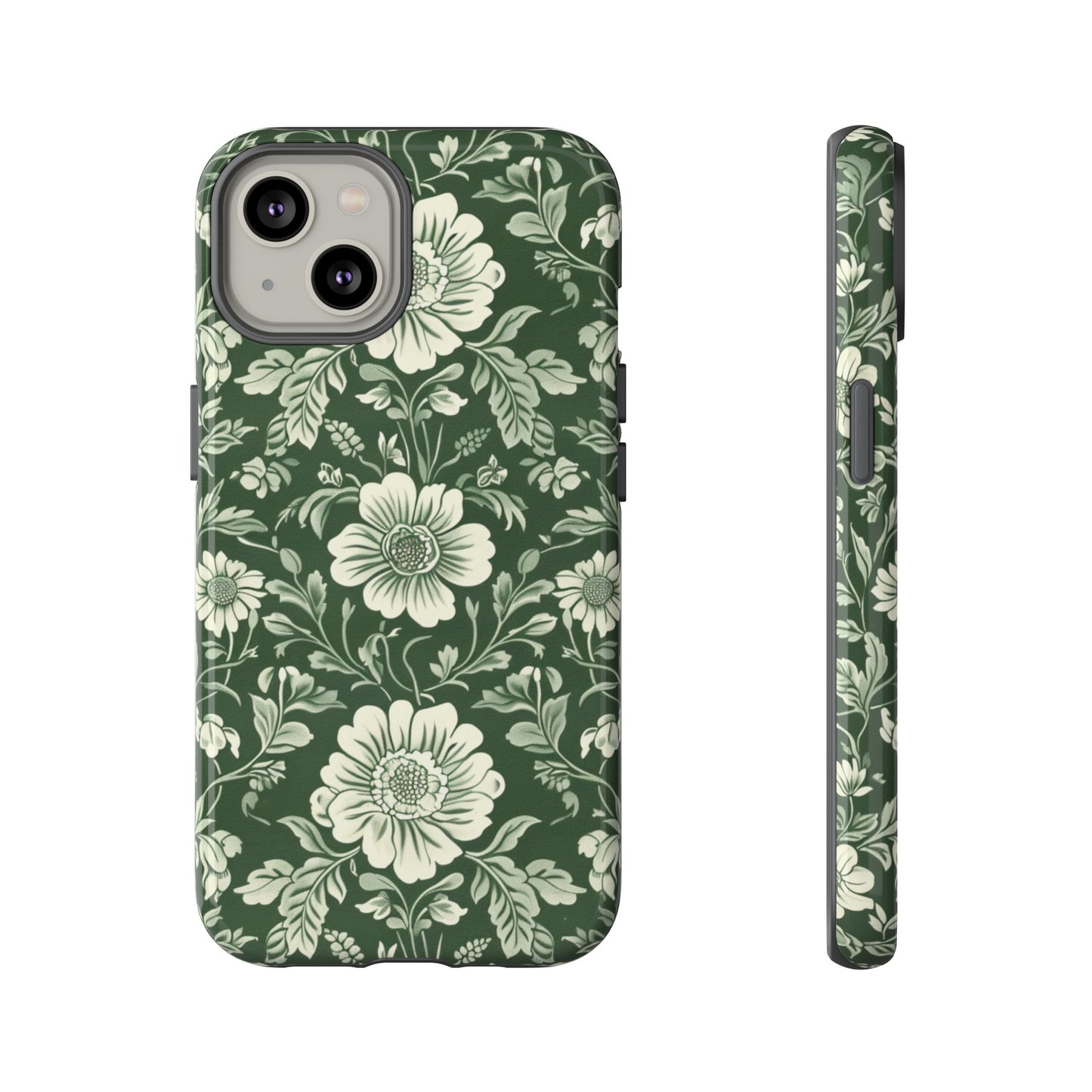 Floral Sage Green Wildflower Phone Case