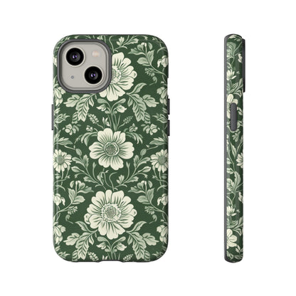 Floral Sage Green Wildflower Phone Case