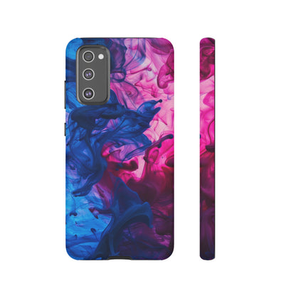 Magenta and Blue Color Explosion Phone Case